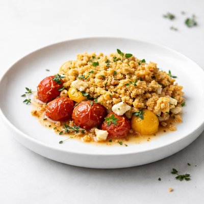 Image of Tomato and Goats Cheese Crumble