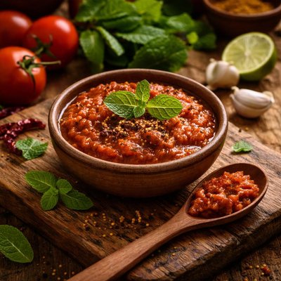 Image of Tomato and Mint Chutney