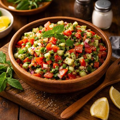 Image of Tomato and Mint Salad Shirazi