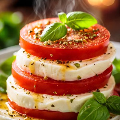 Image of Tomato and Mozzarella Appy