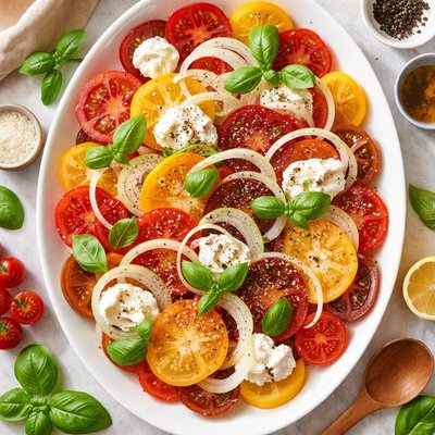 Image of Tomato and Sweet Onion Platter