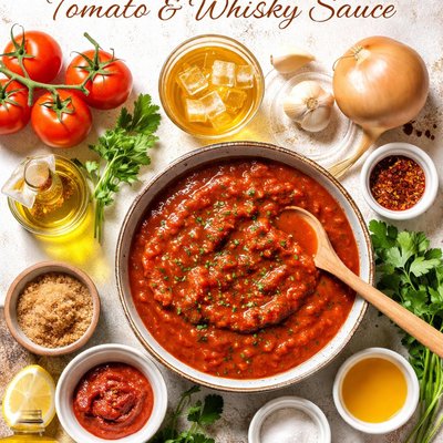 Image of Tomato and Whisky Sauce