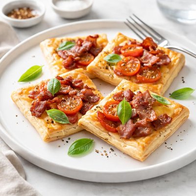 Image of Tomato Bacon Squares