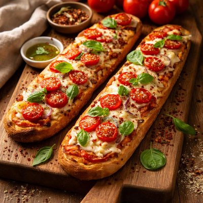 Image of Tomato Baguette Pizza