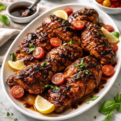 Image of Tomato Balsamic Barbecued Chicken