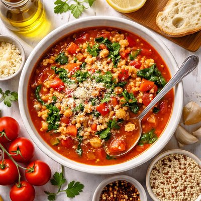 Image of Tomato Barley Stew