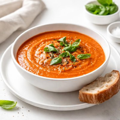 Image of Tomato Basil Soup Crockpot