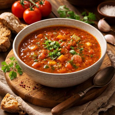Image of Caldo de Tomate Saludable para el Corazón