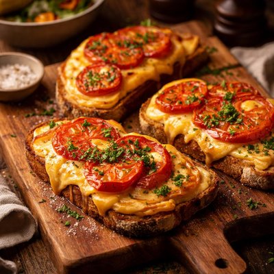 Image of Tomato Cheddar Rarebit