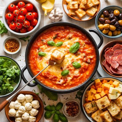 Image of Tomato Cheese Fondue