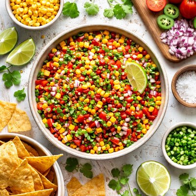 Image of Tomato Corn Salsa