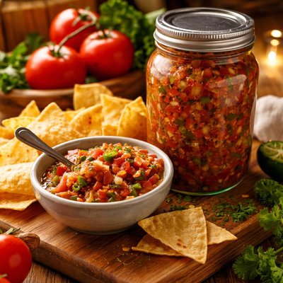 Image of Tomato Freezer Salsa