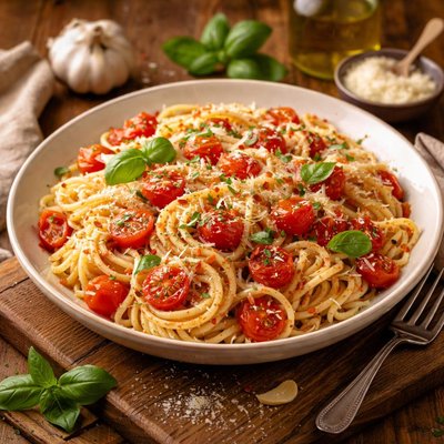Image of Tomato Garlic Angel Hair