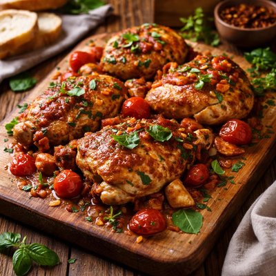 Image of Tomato Garlic Chicken