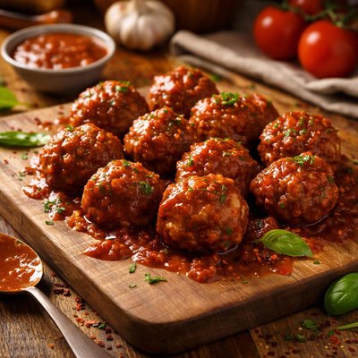 Image of Tomato Glazed Meatballs