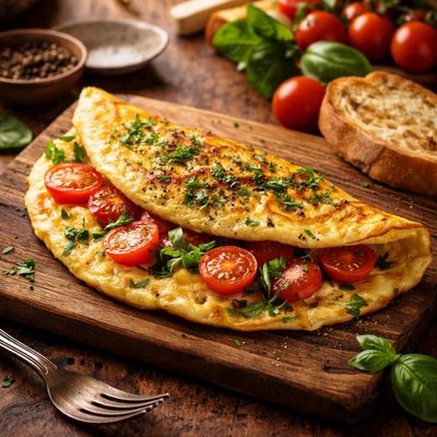 Image of Tomato Herb Omelette