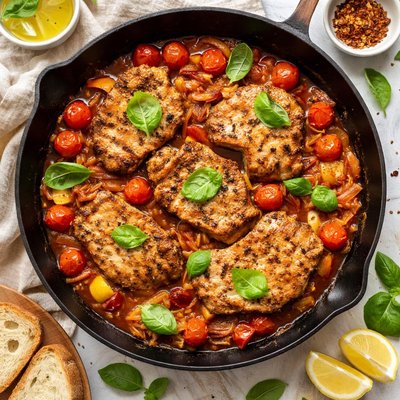 Image of Tomato Onion Pork Chop