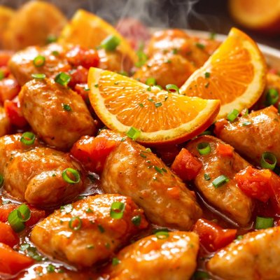 Image of Tomato Orange Chicken