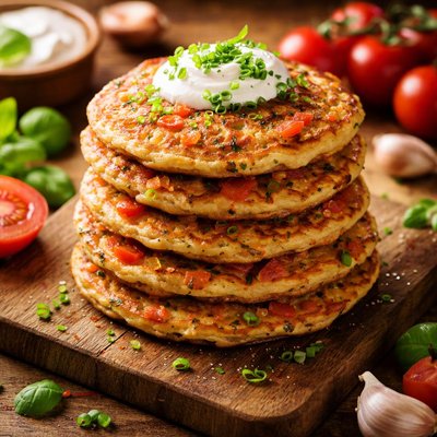 Image of Tomato Pancakes