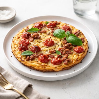 Image of Tomato Pancetta Frittata