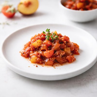Image of Tomato Peach Chutney