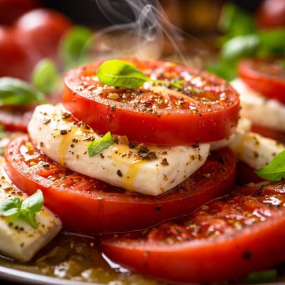 Image of Tomato Platter with Cheese
