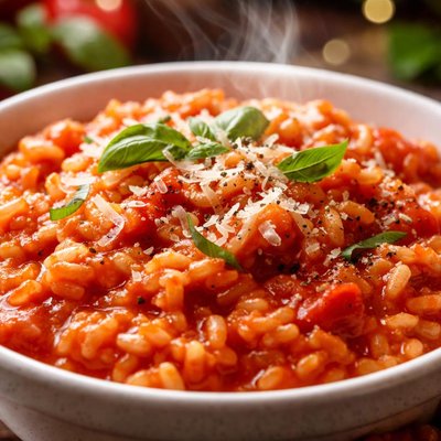 Image of Tomato Risotto Risotto Al Pomodoro