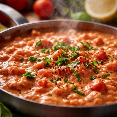 Image of Tomato Rose Sauce with Citrus Vodka Vegetarian Vegan