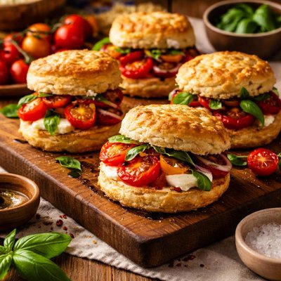 Image of Tomato Salad Biscuits