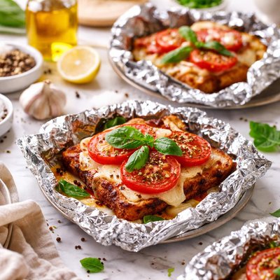 Image of Tomato Sandwich Packets for the Grill