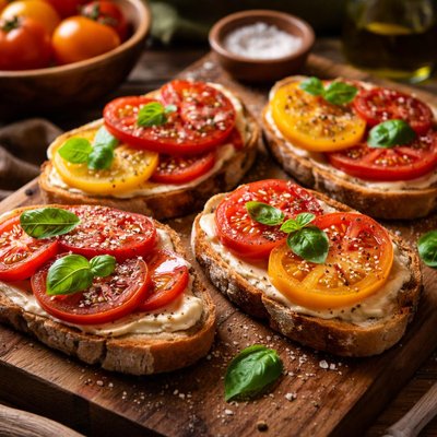Image of Tomato Sandwiches