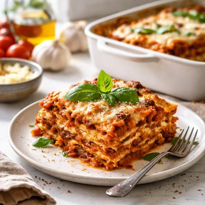 Image of Tomato Sausage Lasagna