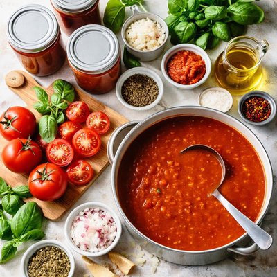 Image of Tomato Soup Canning Recipe
