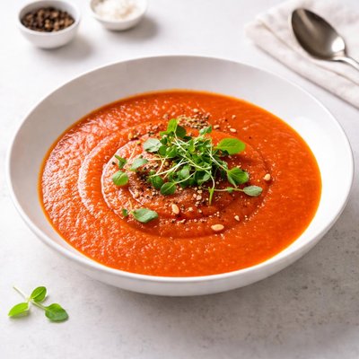 Image of Tomato Soup Raw Foods Rose Lee Calabro