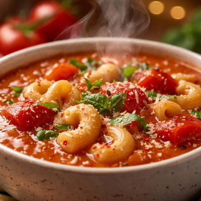 Image of Tomato Soup with Pasta