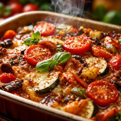 Image of Tomato Vegetable Casserole