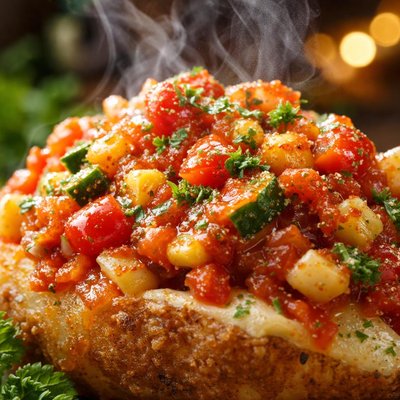 Image of Tomato Vegetable Potato Topper