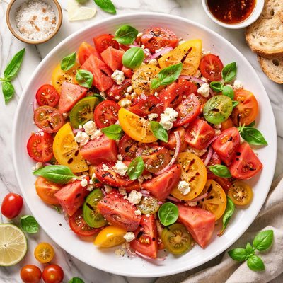 Image of Tomato Watermelon Salad