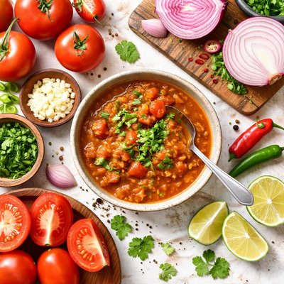Image of Tomatoes and Onions Colombian Hogao