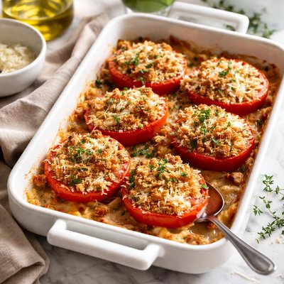 Image of Tomatoes Au Gratin