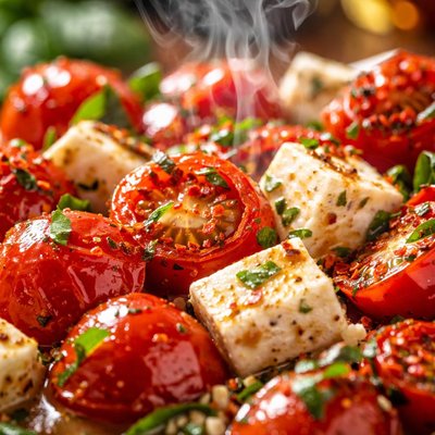 Image of Tomatoes with Feta Cheese