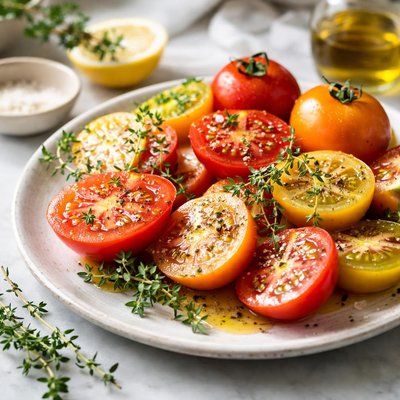 Image of Tomatoes with Lemon Thyme