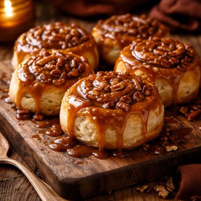 Image of Too Easy Gooey Caramel Rolls