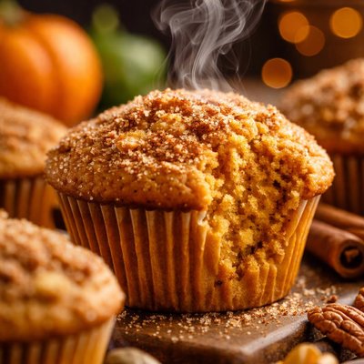 Image of Too Easy Pumpkin Muffins