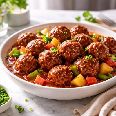 Image of Too Easy Sweet Sour Meatballs