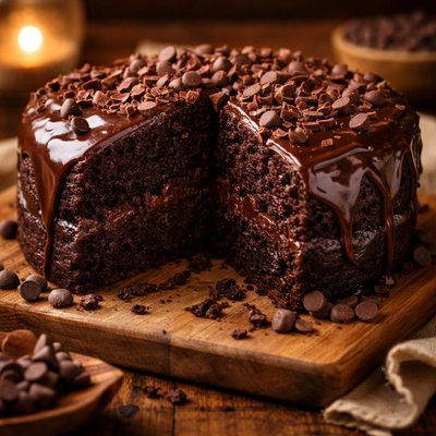 Image of Too Much Chocolate Cake