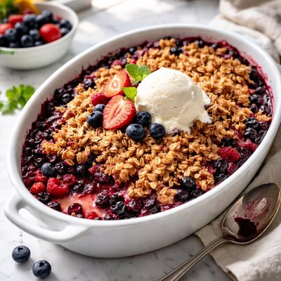 Image of Too Simple Berry Crisp