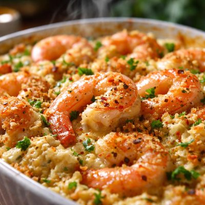 Image of Top Notch Shrimp Casserole