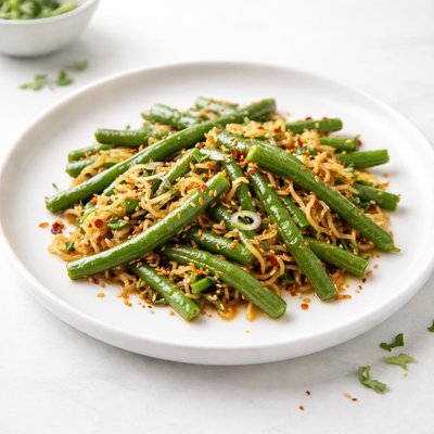 Image of Top Ramen Oriental Green Beans