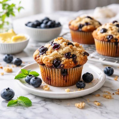 Image of Top Shelf Blueberry Muffins